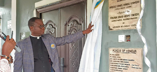 Apostle Daniel Mireku Gyamara is the COP Area Head for Axim