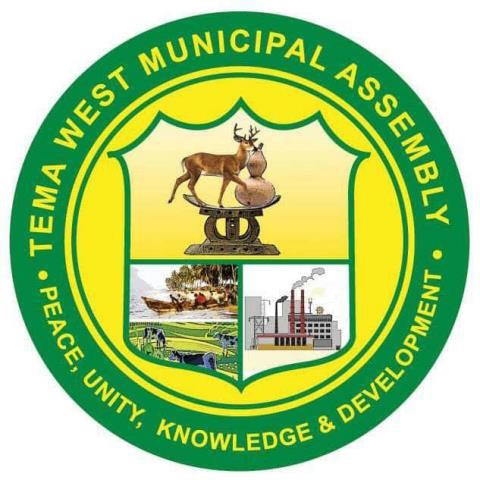 Tema West Municipal Assembly logo