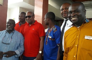 former President, John Dramani Mahama is alleged to be holding secret meetings for his return