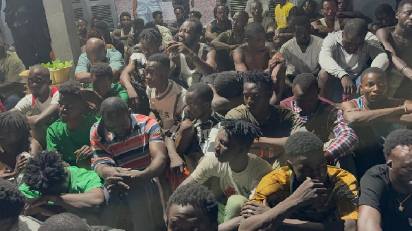 120 arrested in major joint police operation against illicit drugs, criminal gangs in East Legon