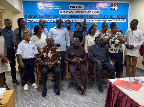Participants at a GJA, IFJ seminar in Accra