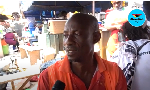 An individual speaking to GhanaWeb TV