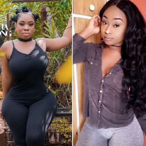 Moesha Boduong and Efia Odo