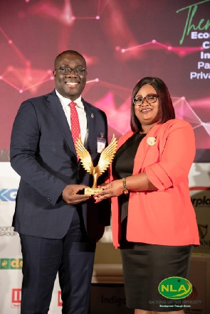 Sammi Awuku is the Chief Executive Officer (CEO) of the National Lottery Authority (NLA)