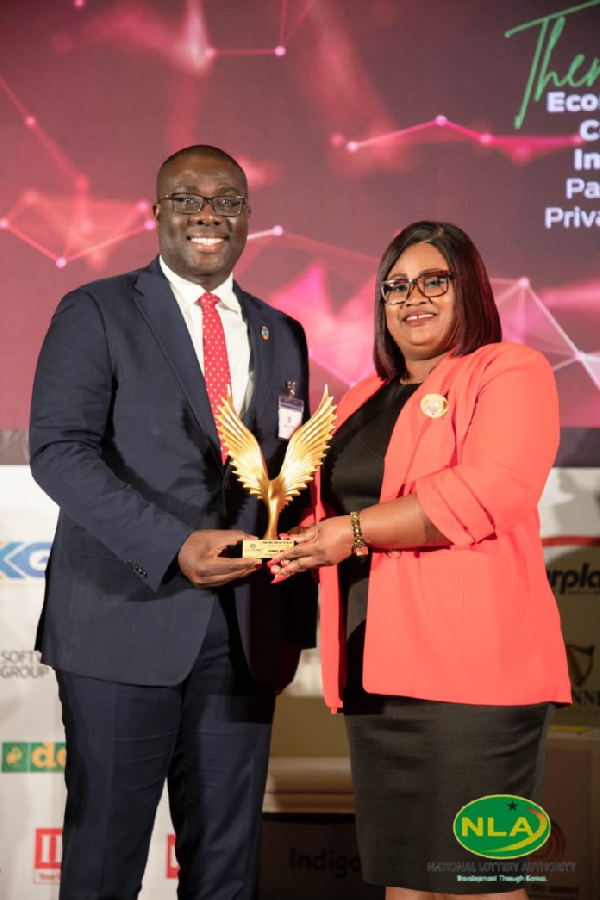 Sammi Awuku is the Chief Executive Officer (CEO) of the National Lottery Authority (NLA)