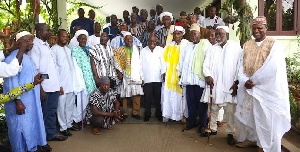 President Akufo-Addo and some Dagbon leaders