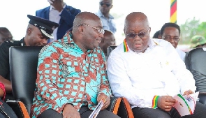 Dr. Mahamudu Bawumia and President Akufo-Addo