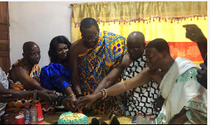 The stool became vacant two years after the death of the late Daasebre Dr Amankona Diawuo II