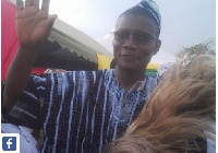 Kwame Dramani, Chairman of the Bore Anasa Cultural Group, Gonja