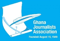 Logo of Ghana Journalists Association