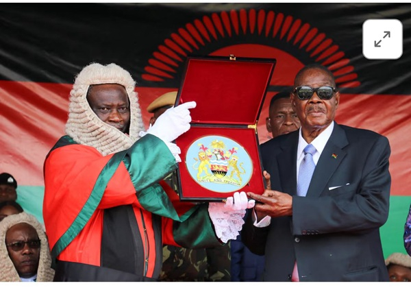 Malawi has sworn in its President, Peter Mutharika