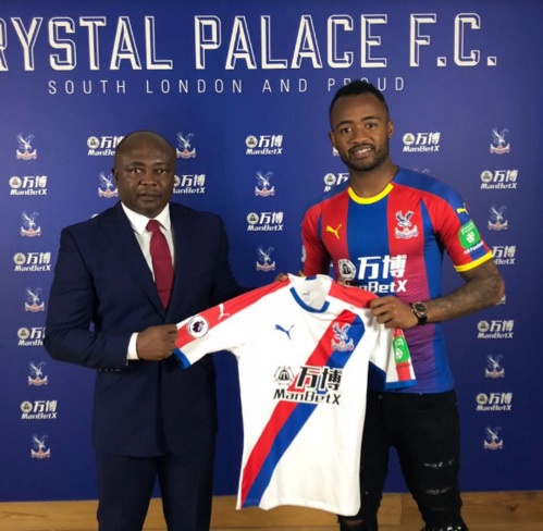 Jordan has joined Palace on a season-long loan