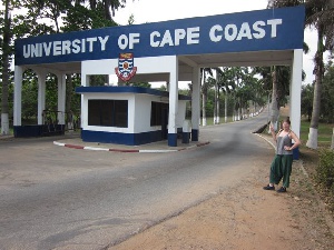 Entrance of the University of Cape Coast