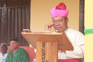 Most Rev. Peter Paul Angkyier, Bishop of the Diocese of Damongo