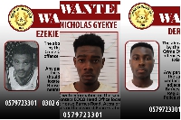 The three men are wanted by the EOCO for various crime-related issues
