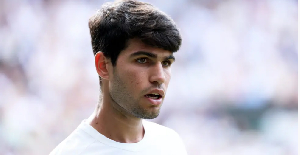 Two of Carlos Alcaraz's seven Grand Slam titles were won at Wimbledon