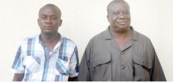 Dr. N.K Ametewee and Francis Ametewee were found guilty of fraud and forgery