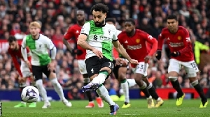 Mo Salah Scores For Liverpool Against Man U