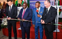 Vice President Dr. Mahamudu Bawumia with Hungarian government officials