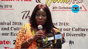 Catherine Afeku, Minister for Tourism, Acts and Culture