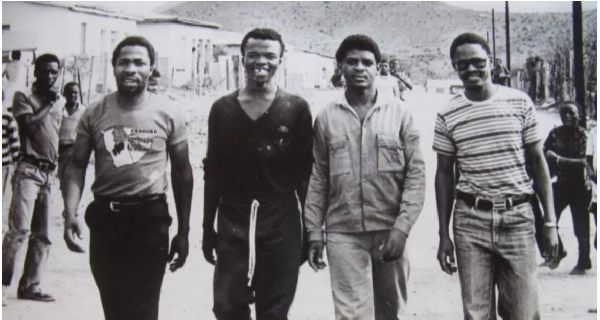 Alleged killers of Fort Calata (2nd from R) and Matthew Goniwe (far R) have never been prosecuted