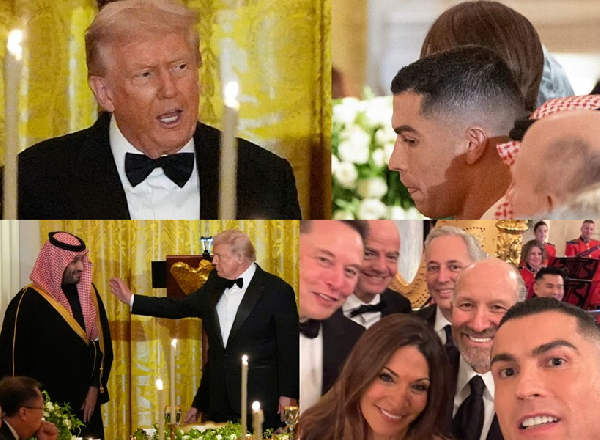 Cristiano Ronaldo had dinner with President Trump at the White House