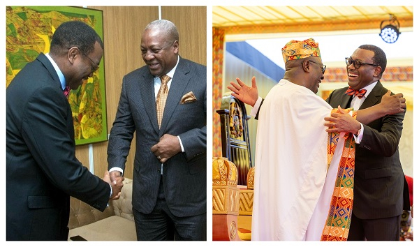 Dr. Akinwumi Adesina and President John Dramani Mahama