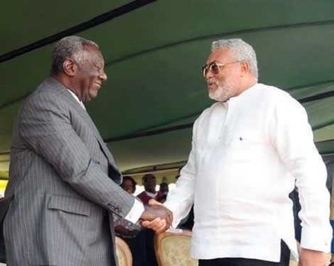 Rawlings has apologised to Kufuor for some derogatory comments he made about him