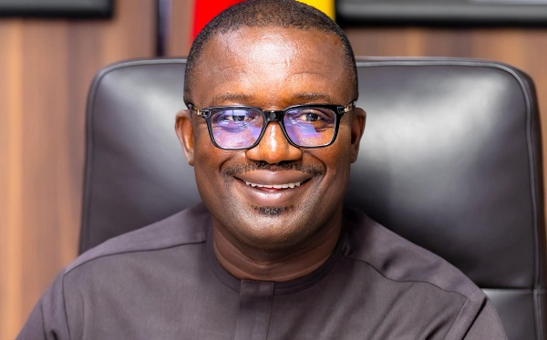 John Jinapor is the Minister of Energy and Green Transition