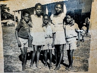 Dr Mahamudu Bawumia (middle) with his four siblings