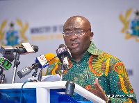 Dr Mahamudu Bawumia speaking at the launch of the restoration of teacher trainee allowances