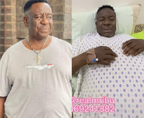 Actor, Mr. Ibu has been hospitalized for over a month