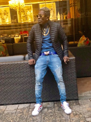 Shatta Wale posted this picture on his Facebook page on May 29, 2018