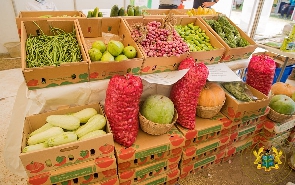 File photo: Foodstuff displayed