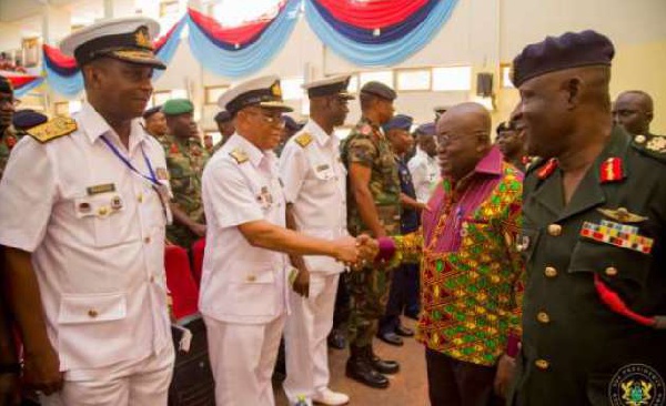 President Akufo-Addo maintained that the Ghanaian military had an enviable reputation
