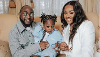 Davido, Chioma, and their late son, Ifeanyi Adeleke
