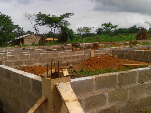 Construction of  school