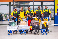 Athletes of Ghana's Paralympic team