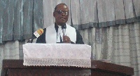 Chairperson of the Asante Presbytery, Rev. Dr. Kofi Amfo-Akonnor
