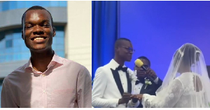 Caleb Kudah got married on Saturday, December 20, 2025