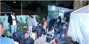 South Sudanese nationals gather at the South Sudanese- Uganda Friendship School in Mengo-Rubaga South Sudanese nationals gather at the South Sudanese- Uganda Friendship School in Mengo-Rubaga