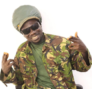 Ghanaian reggae musician Osagyefo