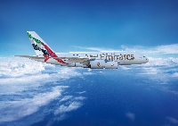 Emirates customers can book their flights through emirates.com