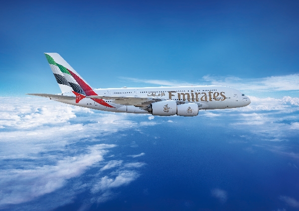 Emirates customers can book their flights through emirates.com