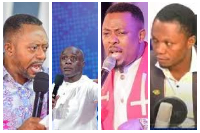 A photo collage of Rev Owusu-Bempah, Kusi Boateng, Nigel Gaisie and Kusi Appiah