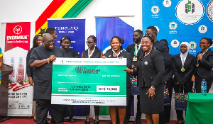 The team from GIMPA emerged winners of the Gertrude Torkonoo Moot Court Competition