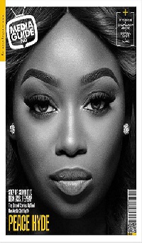 Peace Hyde on the cover of MediaGuide.NG