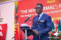 Dr. Justice Yaw Ofori, Commissioner of Insurance at the NIC
