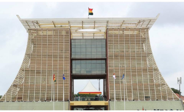 Jubilee House is the seat of Ghana's presidency