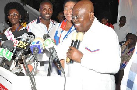 Nana Addo Dankwa Akufo-Addo, NPP flagbearer